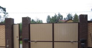 Купить распашные ворота автоматические Арсеньев, цена от 3847 руб.
