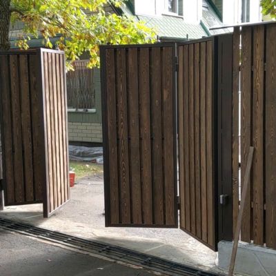 Купите и Закажите Ворота Гармошка: Лучшая Цена от 48102 руб, Установка под Ключ и Доставка в Арсеньеве и по Области