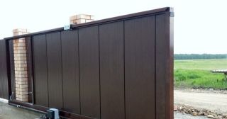 Купить откатные ворота автоматические Арсеньев, цена от 2845 руб.