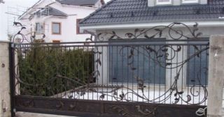 Купить откатные ворота кованые Арсеньев, цена от 2845 руб.